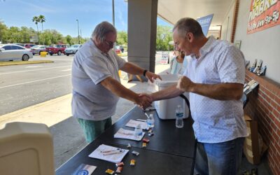 Flea Market Outreach in Tarpon Springs, FL!